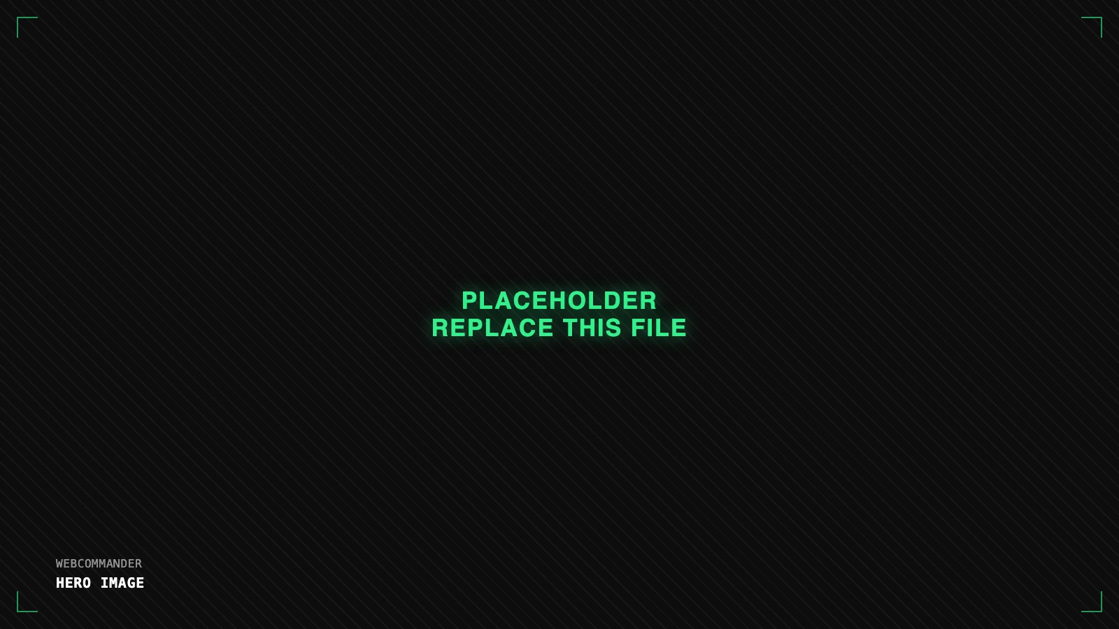 WebCommander marketplace hero